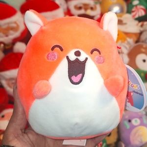 HALISA 🐹 Screaming Orange Hamster Original Squishmallow by Kelly Toy ☆》NWT《☆